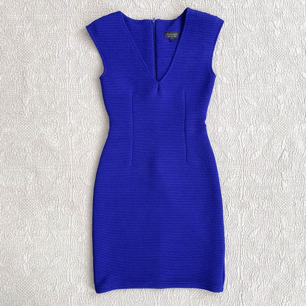Topshop Blue Dress